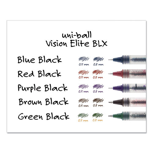 uni-ball® wholesale. UNIBALL Refill For Vision Elite Roller Ball Pens, Bold Point, Assorted Ink Colors, 2-pack. HSD Wholesale: Janitorial Supplies, Breakroom Supplies, Office Supplies.