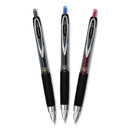 uni-ball® wholesale. UNIBALL Signo 207 Retractable Gel Pen, Micro 0.5 Mm, Red Ink, Smoke-black-red Barrel, Dozen. HSD Wholesale: Janitorial Supplies, Breakroom Supplies, Office Supplies.