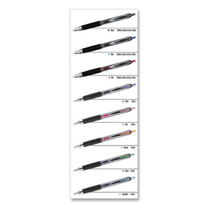 uni-ball® wholesale. UNIBALL Signo 207 Retractable Gel Pen, Micro 0.5 Mm, Red Ink, Smoke-black-red Barrel, Dozen. HSD Wholesale: Janitorial Supplies, Breakroom Supplies, Office Supplies.