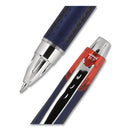uni-ball® wholesale. UNIBALL Jetstream Retractable Ballpoint Pen, Fine 0.7 Mm, Black Ink, Blue Barrel. HSD Wholesale: Janitorial Supplies, Breakroom Supplies, Office Supplies.