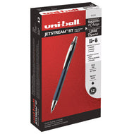 uni-ball® wholesale. UNIBALL Jetstream Retractable Ballpoint Pen, Fine 0.7 Mm, Black Ink, Blue Barrel. HSD Wholesale: Janitorial Supplies, Breakroom Supplies, Office Supplies.