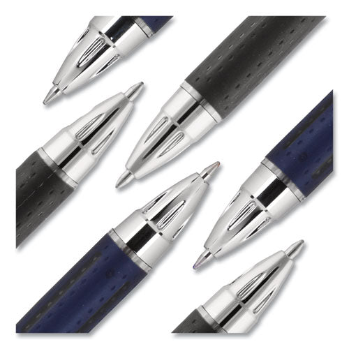 uni-ball® wholesale. UNIBALL Jetstream Retractable Ballpoint Pen, Fine 0.7 Mm, Blue Ink, Blue Barrel. HSD Wholesale: Janitorial Supplies, Breakroom Supplies, Office Supplies.