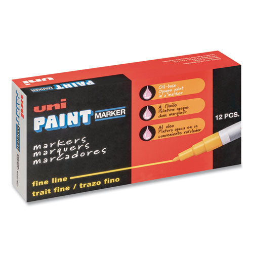 uni®-Paint wholesale. Permanent Marker, Fine Bullet Tip, Green. HSD Wholesale: Janitorial Supplies, Breakroom Supplies, Office Supplies.