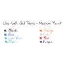 uni-ball® wholesale. UNIBALL Signo Grip Stick Gel Pen, 0.7mm, Black Ink, Silver-black Barrel, Dozen. HSD Wholesale: Janitorial Supplies, Breakroom Supplies, Office Supplies.