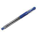 uni-ball® wholesale. UNIBALL Signo Grip Stick Gel Pen, Medium 0.7mm, Blue Ink, Silver-blue Barrel, Dozen. HSD Wholesale: Janitorial Supplies, Breakroom Supplies, Office Supplies.