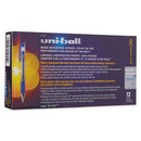 uni-ball® wholesale. UNIBALL Signo Grip Stick Gel Pen, Medium 0.7mm, Blue Ink, Silver-blue Barrel, Dozen. HSD Wholesale: Janitorial Supplies, Breakroom Supplies, Office Supplies.