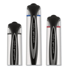 Load image into Gallery viewer, uni-ball® wholesale. UNIBALL 207 Impact Stick Gel Pen, Bold 1mm, Black Ink, Silver-black Barrel. HSD Wholesale: Janitorial Supplies, Breakroom Supplies, Office Supplies.