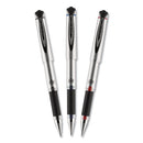 uni-ball® wholesale. UNIBALL 207 Impact Stick Gel Pen, Bold 1mm, Black Ink, Silver-black Barrel. HSD Wholesale: Janitorial Supplies, Breakroom Supplies, Office Supplies.