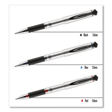 Load image into Gallery viewer, uni-ball® wholesale. UNIBALL 207 Impact Stick Gel Pen, Bold 1mm, Black Ink, Silver-black Barrel. HSD Wholesale: Janitorial Supplies, Breakroom Supplies, Office Supplies.