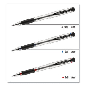 uni-ball® wholesale. UNIBALL 207 Impact Stick Gel Pen, Bold 1mm, Black Ink, Silver-black Barrel. HSD Wholesale: Janitorial Supplies, Breakroom Supplies, Office Supplies.