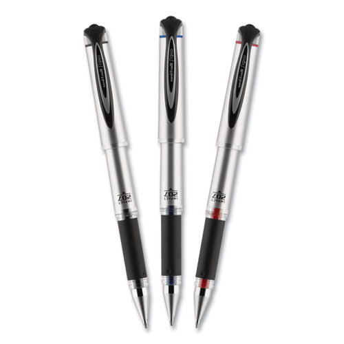uni-ball® wholesale. UNIBALL 207 Impact Stick Gel Pen, Bold 1mm, Blue Ink, Black Barrel. HSD Wholesale: Janitorial Supplies, Breakroom Supplies, Office Supplies.