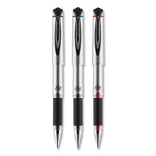 Load image into Gallery viewer, uni-ball® wholesale. UNIBALL 207 Impact Stick Gel Pen, Bold 1mm, Blue Ink, Black Barrel. HSD Wholesale: Janitorial Supplies, Breakroom Supplies, Office Supplies.