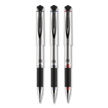 Load image into Gallery viewer, uni-ball® wholesale. UNIBALL 207 Impact Stick Gel Pen, Bold 1mm, Red Ink, Black Barrel. HSD Wholesale: Janitorial Supplies, Breakroom Supplies, Office Supplies.