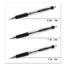 Load image into Gallery viewer, uni-ball® wholesale. UNIBALL 207 Impact Retractable Gel Pen, Bold 1mm, Blue Ink, Black-blue Barrel. HSD Wholesale: Janitorial Supplies, Breakroom Supplies, Office Supplies.