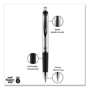 uni-ball® wholesale. UNIBALL 207 Impact Retractable Gel Pen, Bold 1mm, Blue Ink, Black-blue Barrel. HSD Wholesale: Janitorial Supplies, Breakroom Supplies, Office Supplies.