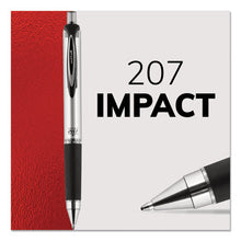 Load image into Gallery viewer, uni-ball® wholesale. UNIBALL 207 Impact Retractable Gel Pen, Bold 1mm, Red Ink, Black-red Barrel. HSD Wholesale: Janitorial Supplies, Breakroom Supplies, Office Supplies.