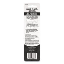 Load image into Gallery viewer, uni-ball® wholesale. UNIBALL Refill For Gel 207 Impact Rt Roller Ball Pens, Bold Point, Black Ink, 2-pack. HSD Wholesale: Janitorial Supplies, Breakroom Supplies, Office Supplies.