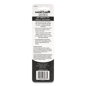 uni-ball® wholesale. UNIBALL Refill For Gel 207 Impact Rt Roller Ball Pens, Bold Point, Black Ink, 2-pack. HSD Wholesale: Janitorial Supplies, Breakroom Supplies, Office Supplies.