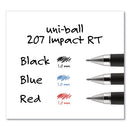 uni-ball® wholesale. UNIBALL Refill For Gel 207 Impact Rt Roller Ball Pens, Bold Point, Black Ink, 2-pack. HSD Wholesale: Janitorial Supplies, Breakroom Supplies, Office Supplies.