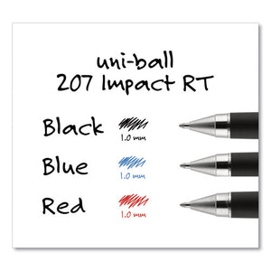 uni-ball® wholesale. UNIBALL Refill For Gel 207 Impact Rt Roller Ball Pens, Bold Point, Black Ink, 2-pack. HSD Wholesale: Janitorial Supplies, Breakroom Supplies, Office Supplies.