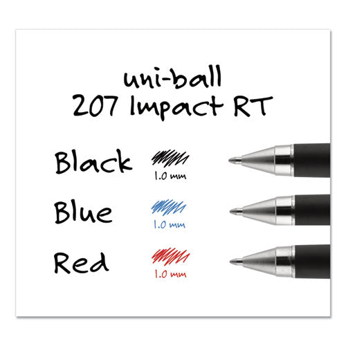 uni-ball® wholesale. UNIBALL Refill For Gel 207 Impact Rt Roller Ball Pens, Bold Point, Blue Ink, 2-pack. HSD Wholesale: Janitorial Supplies, Breakroom Supplies, Office Supplies.