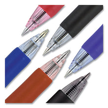 Load image into Gallery viewer, uni-ball® wholesale. UNIBALL Signo Retractable Gel Pen, 0.7mm, Black Ink, Black-metallic Barrel, Dozen. HSD Wholesale: Janitorial Supplies, Breakroom Supplies, Office Supplies.