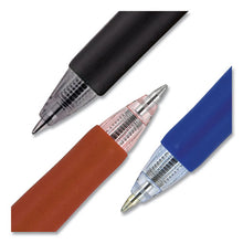 Load image into Gallery viewer, uni-ball® wholesale. UNIBALL Signo Retractable Gel Pen, 0.7mm, Black Ink, Black-metallic Barrel, Dozen. HSD Wholesale: Janitorial Supplies, Breakroom Supplies, Office Supplies.