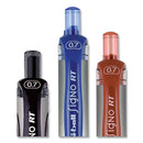 uni-ball® wholesale. UNIBALL Signo Retractable Gel Pen, 0.7mm, Red Ink, Red-metallic Barrel, Dozen. HSD Wholesale: Janitorial Supplies, Breakroom Supplies, Office Supplies.