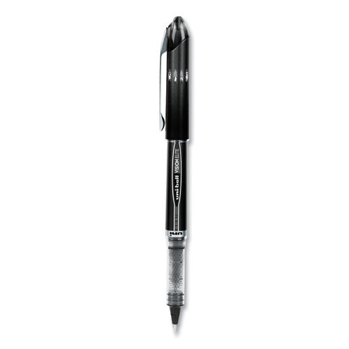 uni-ball® wholesale. UNIBALL Vision Elite Stick Roller Ball Pen, Super-fine 0.5 Mm, Black Ink, Black Barrel. HSD Wholesale: Janitorial Supplies, Breakroom Supplies, Office Supplies.