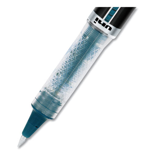 uni-ball® wholesale. UNIBALL Vision Elite Stick Roller Ball Pen, Super-fine 0.5 Mm, Black Ink, Black Barrel. HSD Wholesale: Janitorial Supplies, Breakroom Supplies, Office Supplies.