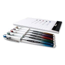 uni-ball® wholesale. UNIBALL Vision Elite Stick Roller Ball Pen, 0.5 Mm, Blue-black Ink, Black-blue Barrel. HSD Wholesale: Janitorial Supplies, Breakroom Supplies, Office Supplies.