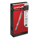 uni-ball® wholesale. UNIBALL Vision Elite Stick Roller Ball Pen, Bold 0.8 Mm, Blue Ink, White-blue Barrel. HSD Wholesale: Janitorial Supplies, Breakroom Supplies, Office Supplies.