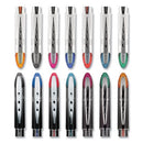 uni-ball® wholesale. UNIBALL Vision Elite Stick Roller Ball Pen, Bold 0.8 Mm, Purple Ink, White-purple Barrel. HSD Wholesale: Janitorial Supplies, Breakroom Supplies, Office Supplies.