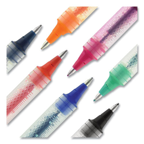 uni-ball® wholesale. UNIBALL Vision Elite Stick Roller Ball Pen, Bold 0.8 Mm, Purple Ink, White-purple Barrel. HSD Wholesale: Janitorial Supplies, Breakroom Supplies, Office Supplies.
