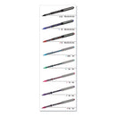 uni-ball® wholesale. UNIBALL Vision Roller Ball Pen, Bold 1 Mm, Black Ink, Black Barrel, Dozen. HSD Wholesale: Janitorial Supplies, Breakroom Supplies, Office Supplies.