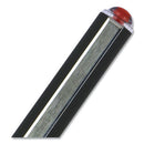 uni-ball® wholesale. UNIBALL Vision Roller Ball Pen, Bold 1 Mm, Black Ink, Black Barrel, Dozen. HSD Wholesale: Janitorial Supplies, Breakroom Supplies, Office Supplies.