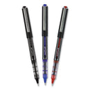 uni-ball® wholesale. UNIBALL Vision Roller Ball Pen, Bold 1 Mm, Black Ink, Black Barrel, Dozen. HSD Wholesale: Janitorial Supplies, Breakroom Supplies, Office Supplies.