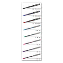 uni-ball® wholesale. UNIBALL Vision Roller Ball Pen, Bold 1 Mm, Blue Ink, Black-blue Barrel, Dozen. HSD Wholesale: Janitorial Supplies, Breakroom Supplies, Office Supplies.