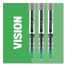 uni-ball® wholesale. UNIBALL Vision Roller Ball Pen, Bold 1 Mm, Blue Ink, Black-blue Barrel, Dozen. HSD Wholesale: Janitorial Supplies, Breakroom Supplies, Office Supplies.