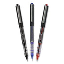 uni-ball® wholesale. UNIBALL Vision Roller Ball Pen, Bold 1 Mm, Blue Ink, Black-blue Barrel, Dozen. HSD Wholesale: Janitorial Supplies, Breakroom Supplies, Office Supplies.