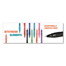 Load image into Gallery viewer, uni-ball® wholesale. UNIBALL Jetstream Elements Ballpoint Pen, Medium 1 Mm, Assorted Ink-barrel, 12-pack. HSD Wholesale: Janitorial Supplies, Breakroom Supplies, Office Supplies.