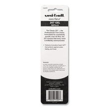 Load image into Gallery viewer, uni-ball® wholesale. UNIBALL Refill For Signo Gel 207 Pens, Medium Point, Blue Ink, 2-pack. HSD Wholesale: Janitorial Supplies, Breakroom Supplies, Office Supplies.