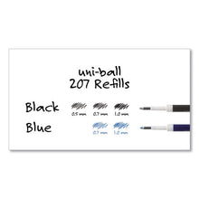 Load image into Gallery viewer, uni-ball® wholesale. UNIBALL Refill For Signo Gel 207 Pens, Medium Point, Blue Ink, 2-pack. HSD Wholesale: Janitorial Supplies, Breakroom Supplies, Office Supplies.