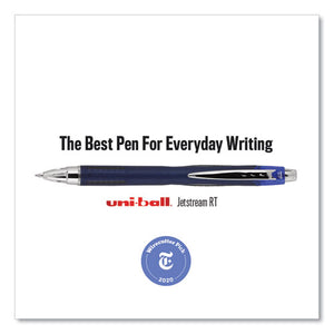 uni-ball® wholesale. UNIBALL Jetstream Retractable Ballpoint Pen, Bold 1 Mm, Blue Ink, Black Barrel. HSD Wholesale: Janitorial Supplies, Breakroom Supplies, Office Supplies.