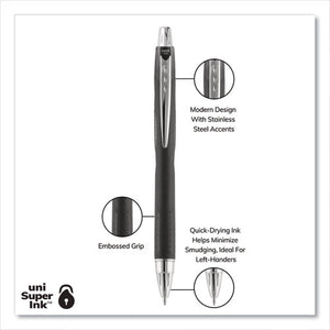 uni-ball® wholesale. UNIBALL Jetstream Retractable Ballpoint Pen, Bold 1 Mm, Blue Ink, Black Barrel. HSD Wholesale: Janitorial Supplies, Breakroom Supplies, Office Supplies.