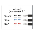 uni-ball® wholesale. UNIBALL Jetstream Retractable Ballpoint Pen, Bold 1 Mm, Blue Ink, Black Barrel. HSD Wholesale: Janitorial Supplies, Breakroom Supplies, Office Supplies.