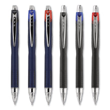 Load image into Gallery viewer, uni-ball® wholesale. UNIBALL Jetstream Retractable Ballpoint Pen, Bold 1 Mm, Blue Ink, Black Barrel. HSD Wholesale: Janitorial Supplies, Breakroom Supplies, Office Supplies.