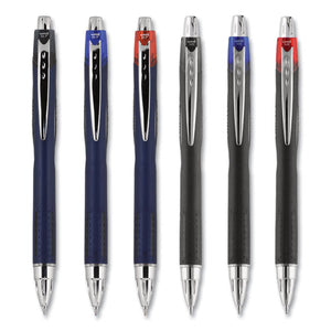 uni-ball® wholesale. UNIBALL Jetstream Retractable Ballpoint Pen, Bold 1 Mm, Blue Ink, Black Barrel. HSD Wholesale: Janitorial Supplies, Breakroom Supplies, Office Supplies.