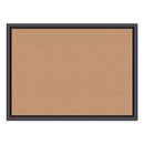 U Brands wholesale. Cork Bulletin Board, 24 X 18, Natural Surface, Black Frame. HSD Wholesale: Janitorial Supplies, Breakroom Supplies, Office Supplies.