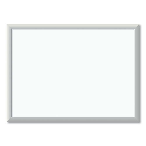 U Brands wholesale. Melamine Dry Erase Board, 24 X 18, White Surface, Silver Frame. HSD Wholesale: Janitorial Supplies, Breakroom Supplies, Office Supplies.
